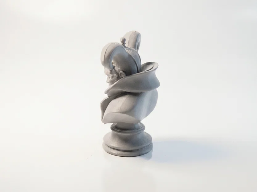 Tượng Bust Quân Vua Cờ Vua Joker (DC Comics) – 3D Printable - Image 3
