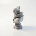 Tượng Bust Quân Vua Cờ Vua Joker (DC Comics) – 3D Printable - Thumbnail 3