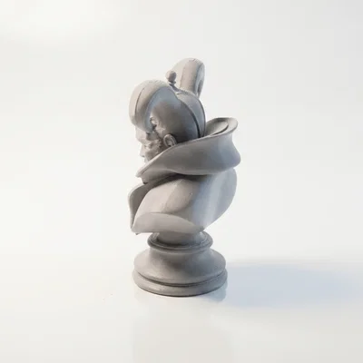 Tượng Bust Quân Vua Cờ Vua Joker (DC Comics) – 3D Printable