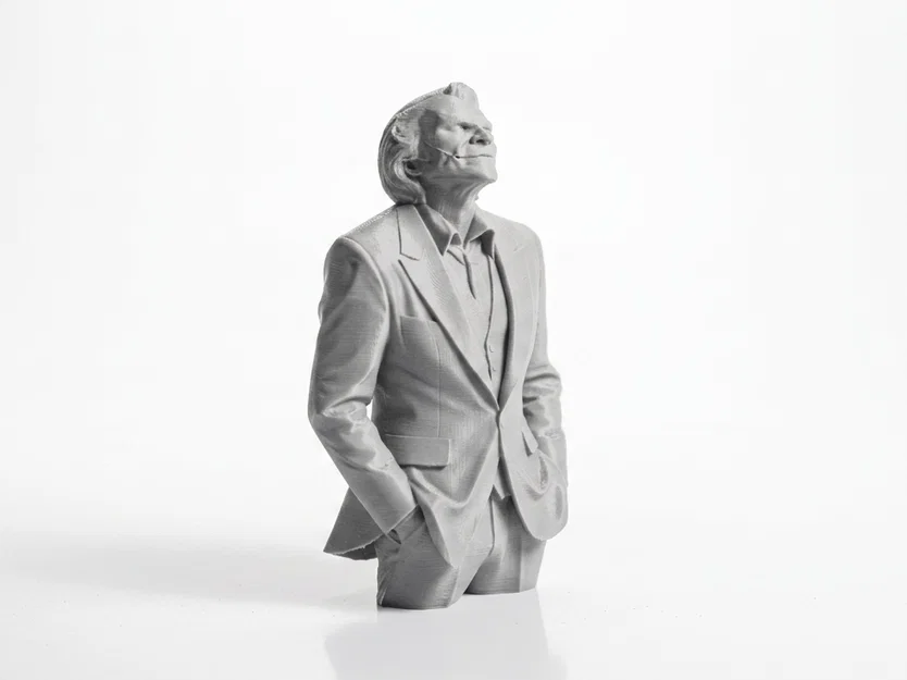 Bust Joker – Phản Diện DC Comics – 3D Printable (STL) - Image 3