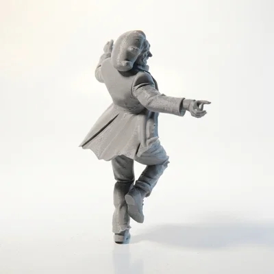Tượng Joker Đang Nhảy DC Comics – Mô Hình 3D Printable (STL)