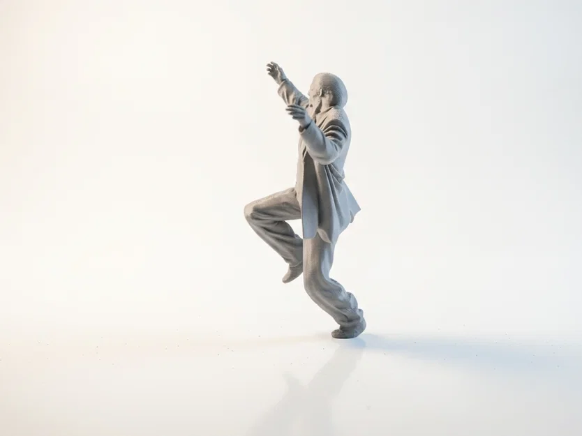 Tượng Joker Nhảy Múa DC Comics – Mẫu 3D Printable (STL) - Image 4