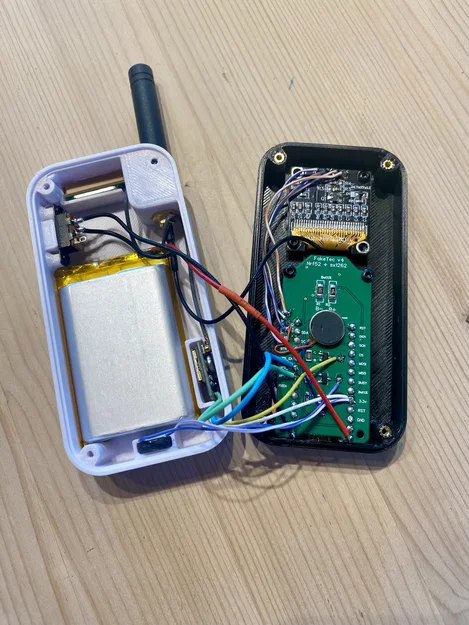 Case Faketec V4 Meshtastic MeshPhone có GPS và OLED - Image 4