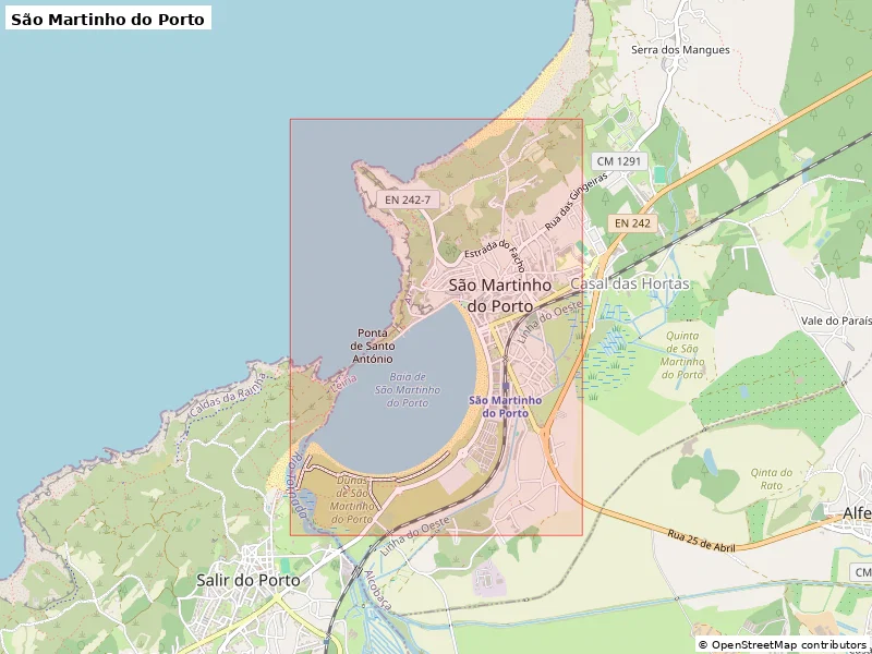 São Martinho do Porto (Bồ Đào Nha) – Mô hình thu nhỏ 3D địa hình - Image 9