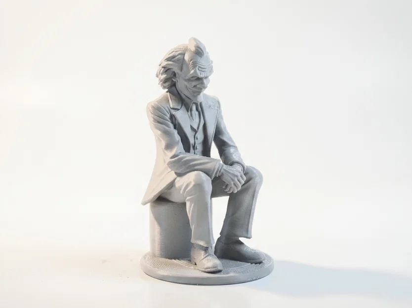 Tượng Joker DC Comics Collectible 3D Printable (STL) - Mẫu In 3D - Image 1