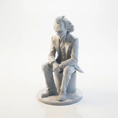 Tượng Joker DC Comics Collectible 3D Printable (STL) - Mẫu In 3D