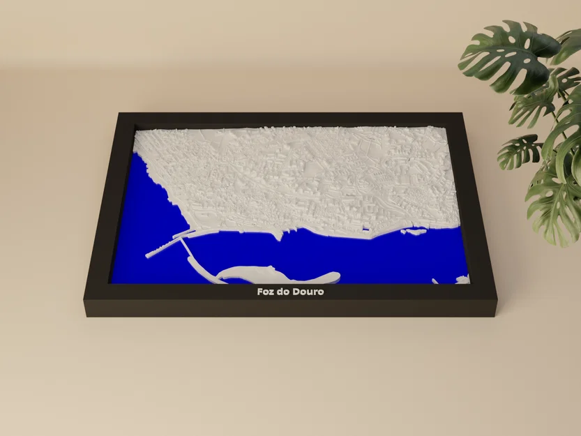 Foz do Douro, Bồ Đào Nha - Mô hình thu nhỏ 3D - Image 1