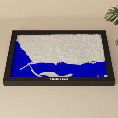 Foz do Douro, Bồ Đào Nha - Mô hình thu nhỏ 3D