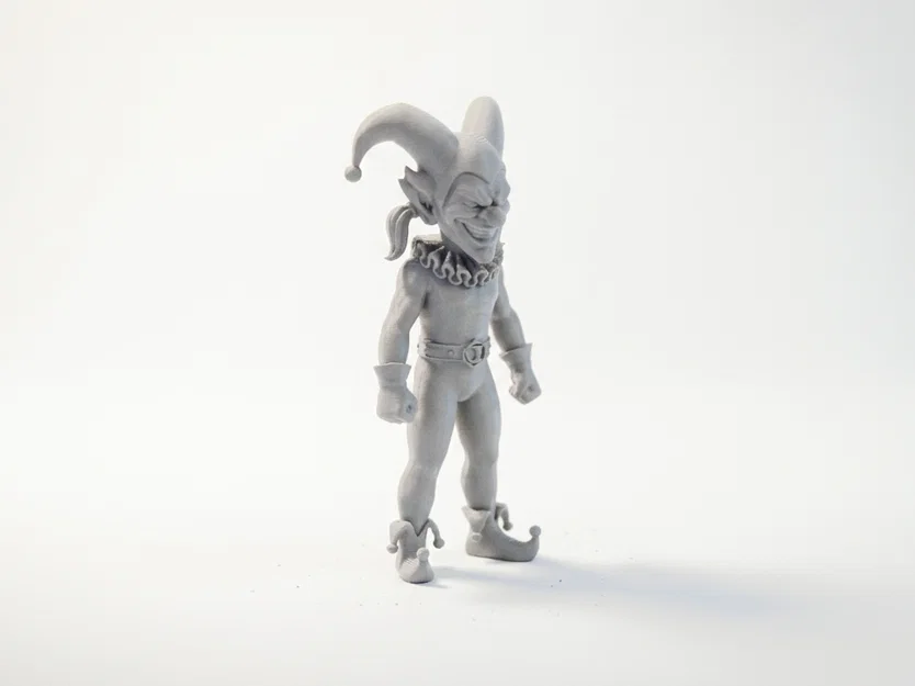 Tượng Joker (DC Comics) - Mô hình 3D Printable STL Phản Diện - Image 4