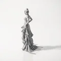 Tượng Harley Quinn Met Gala (DC Comics) - Mẫu 3D In Được - Thumbnail 2