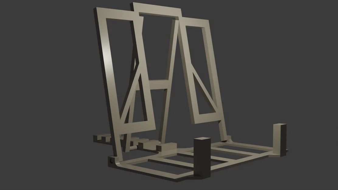 Kệ để sách gấp gọn in 3D - Tiện lợi, không cần support - Image 1