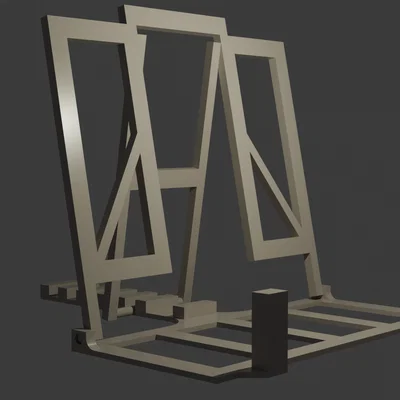 Kệ để sách gấp gọn in 3D - Tiện lợi, không cần support