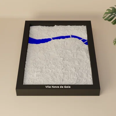 Vila Nova de Gaia, Bồ Đào Nha - Mô hình thu nhỏ 3D