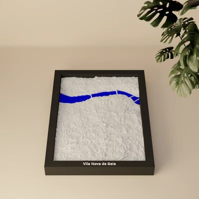 Vila Nova de Gaia, Bồ Đào Nha - Mô hình thu nhỏ 3D