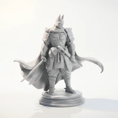 Tượng Samurai Batman DC Comics – Mẫu 3D Printable (STL)