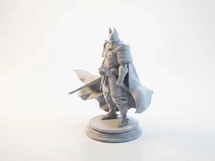 Tượng Samurai Batman DC Comics – Mẫu 3D Printable (STL) - Image 3