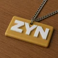 Móc khóa Zyn độc đáo - Phụ kiện in 3D cá tính cho người hâm mộ - Thumbnail 1