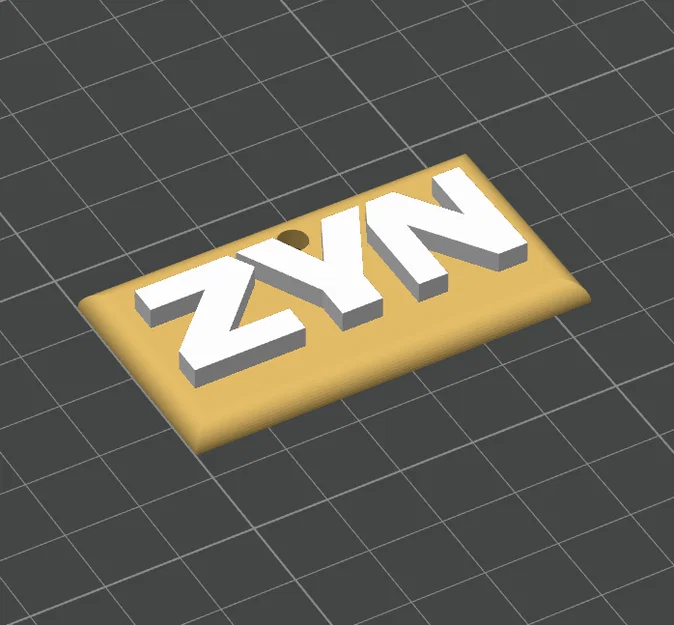 Móc khóa Zyn độc đáo - Phụ kiện in 3D cá tính cho người hâm mộ - Image 2