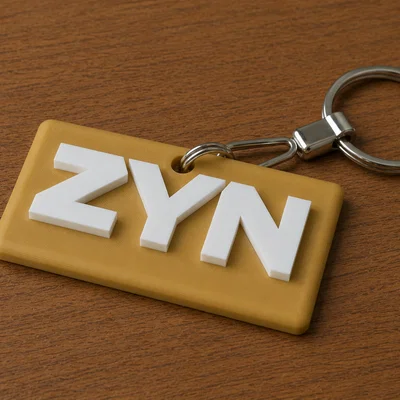 Móc khóa Zyn độc đáo - Phụ kiện in 3D cá tính cho người hâm mộ