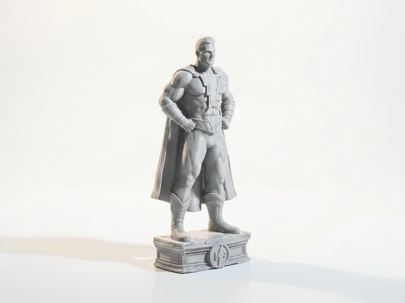 Tượng Shazam (DC Comics) – Mẫu 3D Printable STL Siêu Anh Hùng - Image 3