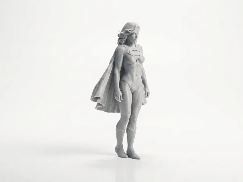 Tượng Supergirl DC Comics Sưu Tầm – Mẫu 3D Printable (STL) - Image 1