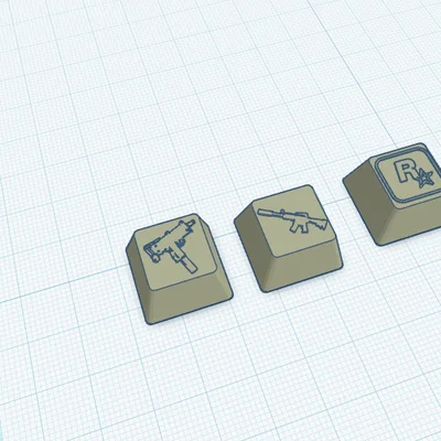 Tự in 3D Keycap Gaming độc đáo cho bàn phím cơ
