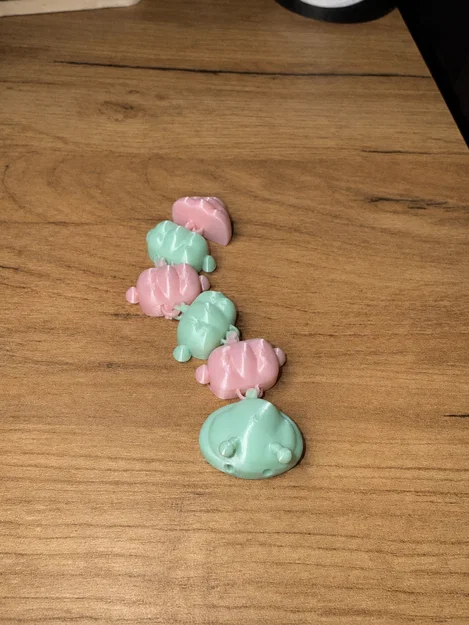 Cloudy Caterpillar – Đồ chơi 3D in modular - Image 2
