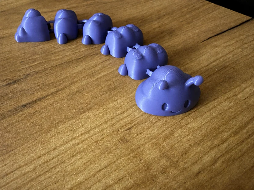 Cloudy Caterpillar – Đồ chơi 3D in modular - Image 4