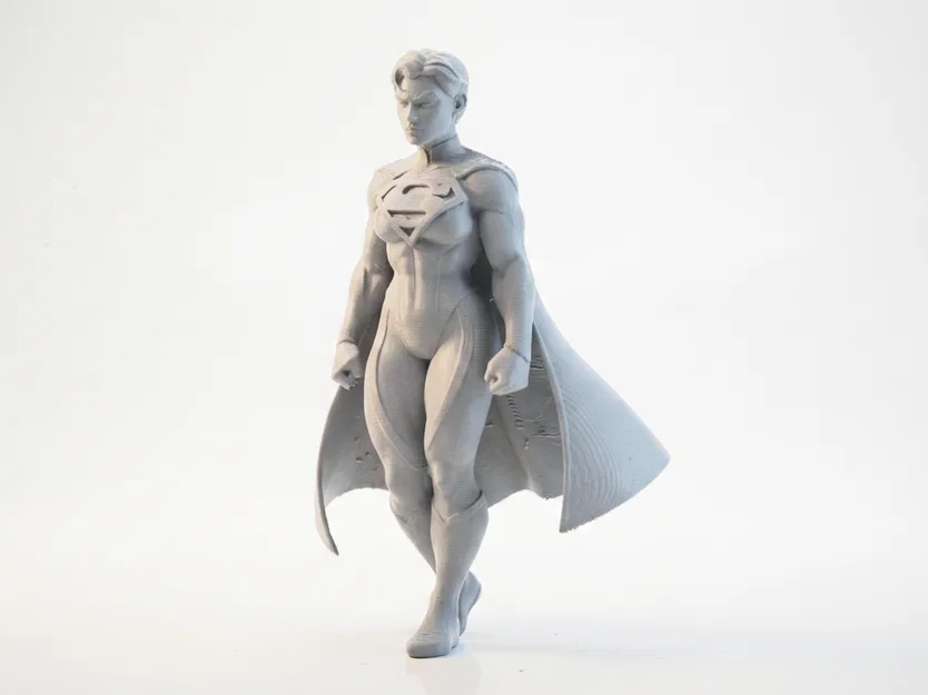 Tượng Superman DC Comics – Anh Hùng – Mẫu 3D Printable (STL) - Image 3