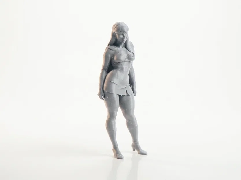 Mô Hình Supergirl DC Comics Collectible 3D Có Thể In (STL) - Image 1
