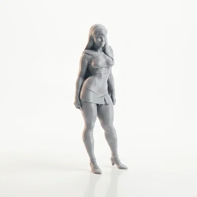 Mô Hình Supergirl DC Comics Collectible 3D Có Thể In (STL)