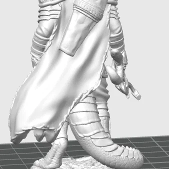 Mô hình Dragonkin Ranger in 3D cho game Tabletop và trang trí