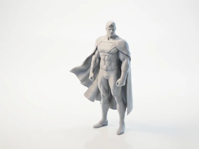 Tượng Superman (DC Comics) – Mẫu 3D Printable STL - Image 3