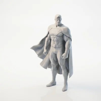 Tượng Superman (DC Comics) – Mẫu 3D Printable STL