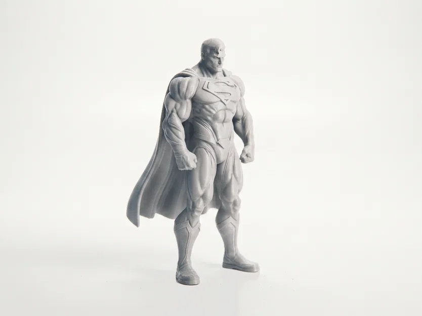 Tượng Superman DC Comics – Mẫu STL In 3D (3D Printable) - Image 1