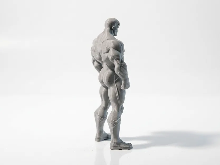 Tượng Superman DC Comics – Mẫu STL In 3D (3D Printable) - Image 3