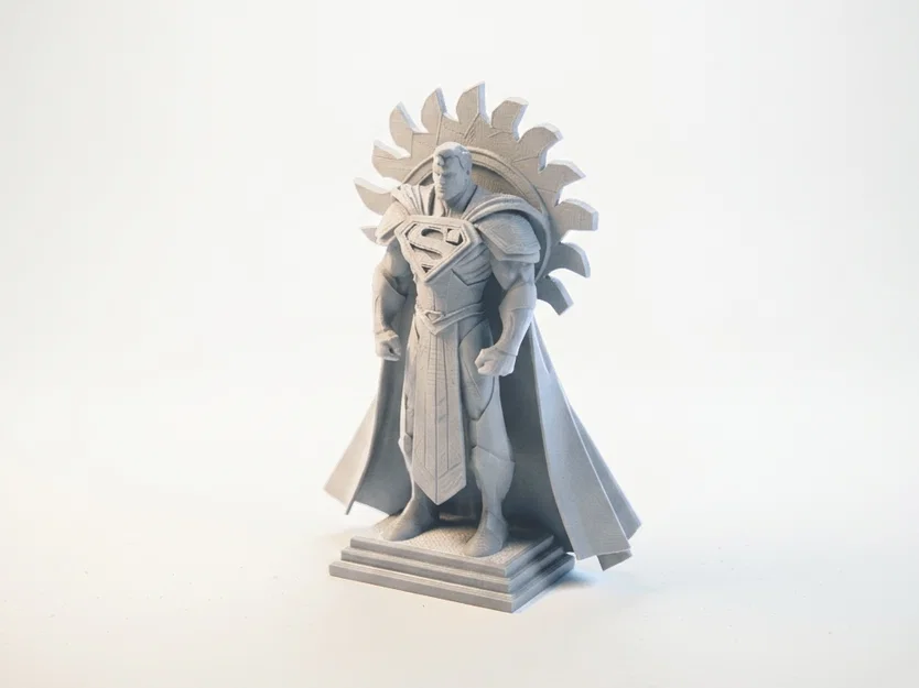 Tượng Superman Thần Mặt Trời Cổ Đại DC Comics – Mô Hình 3D Printable (STL) - Image 1