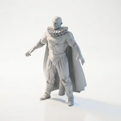 Tượng Clown Superman DC Comics 3D Printable (STL) để In 3D