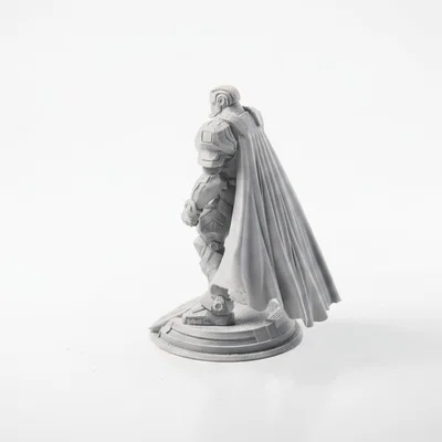 Tượng Superman Giáp Hóa DC Comics – File STL In 3D