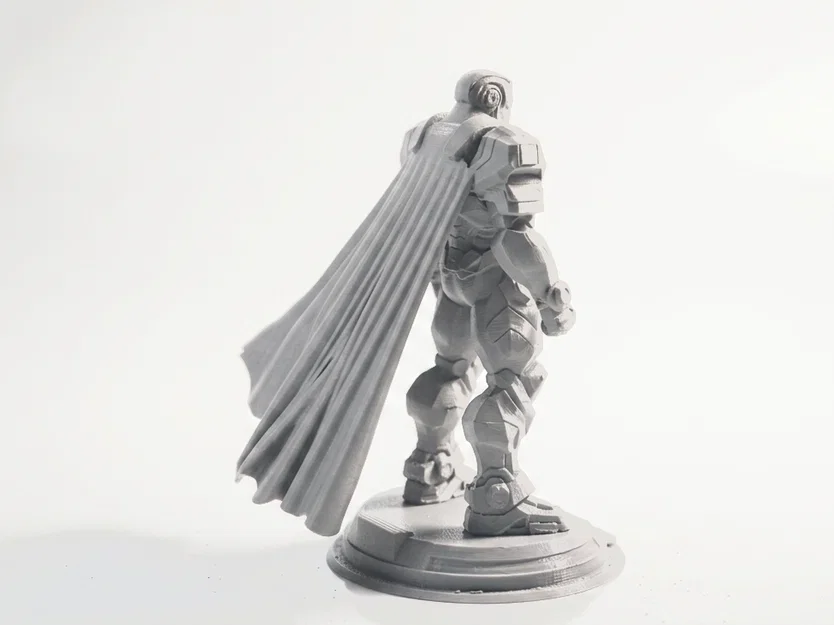Tượng Superman Giáp Hóa DC Comics – File STL In 3D - Image 3
