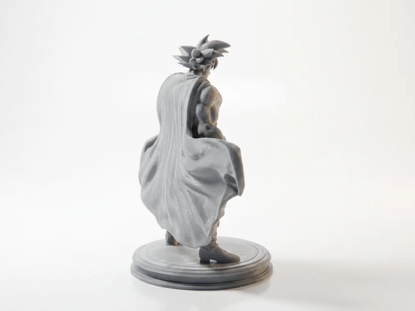 Tượng Superman Goku DC Comics 3D Printable (STL) | In 3D FDM PLA - Image 2