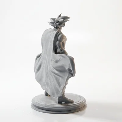 Tượng Superman Goku DC Comics 3D Printable (STL) | In 3D FDM PLA