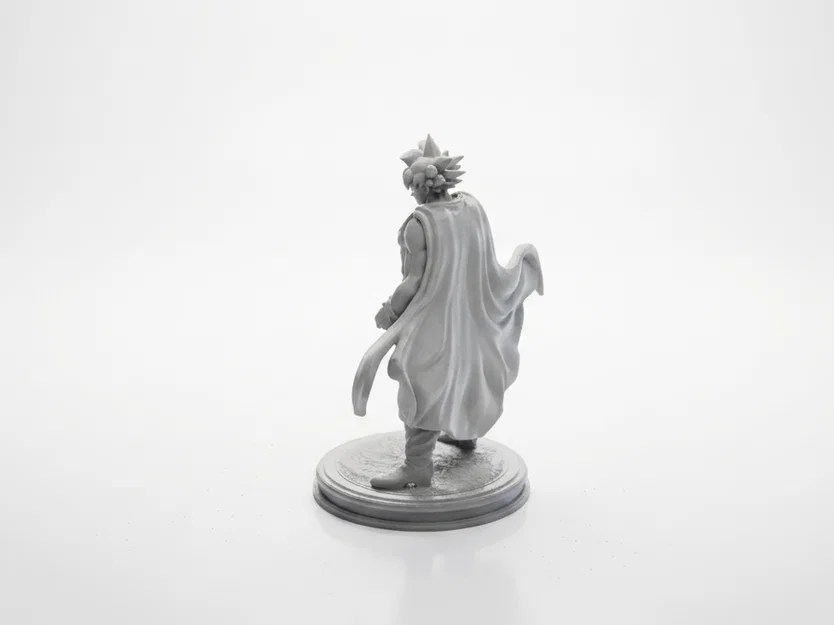 Tượng Superman Goku DC Comics 3D Printable (STL) | In 3D FDM PLA - Image 3