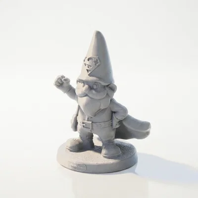 Tượng Chú Lùn Superman (DC Comics) 3D Printable - File STL