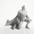 Tượng Superman Quỳ Gối DC Comics – STL 3D Printable - Thumbnail 1