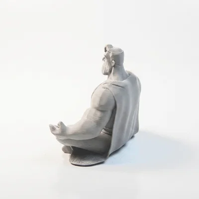 Tượng Superman Ngồi Thiền DC Comics – Mô hình 3D Printable