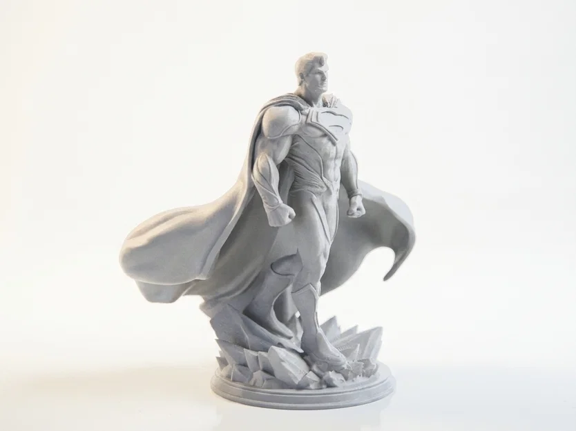 Tượng Superman DC Comics Anh Hùng – Mẫu 3D Printable (STL) - Image 1
