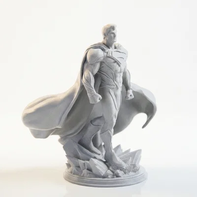 Tượng Superman DC Comics Anh Hùng – Mẫu 3D Printable (STL)