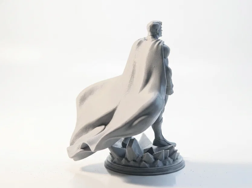 Tượng Superman DC Comics Anh Hùng – Mẫu 3D Printable (STL) - Image 4
