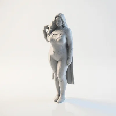 Tượng Superwoman DC Comics – Mẫu 3D Printable (STL)